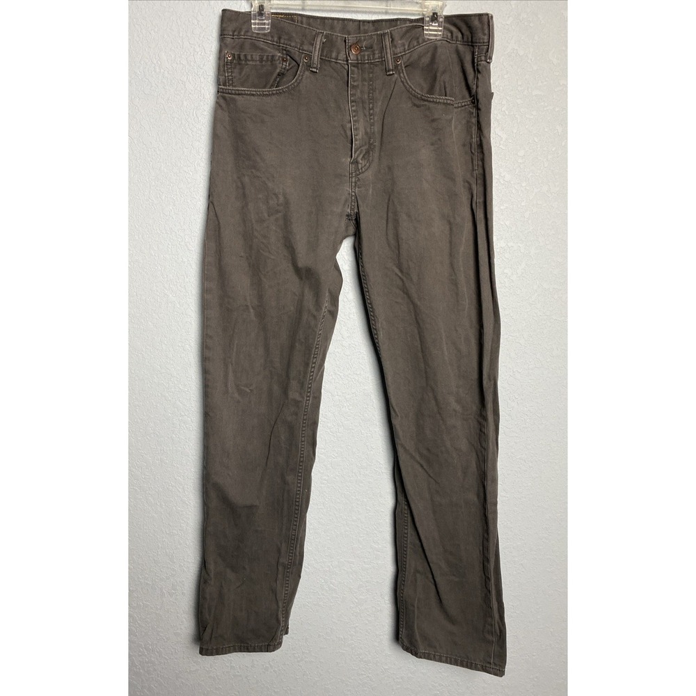 Vintage Levi's‎ 505 34x34 Men's Straight Leg Regular Fit Jeans Dark Gray